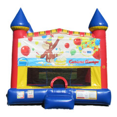 Happy Birthday Curious George Castle